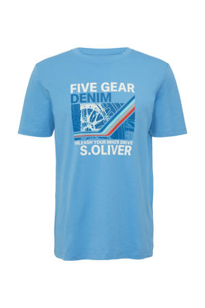 t-shirt blauw