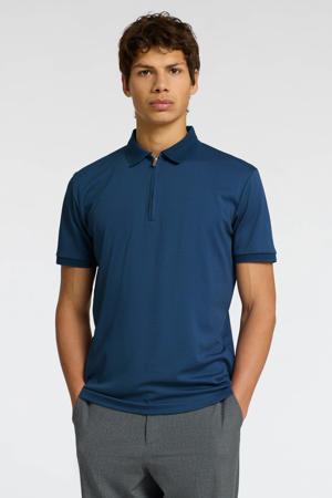 regular polo blauw