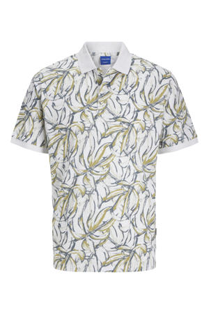 regular polo met textuur wit