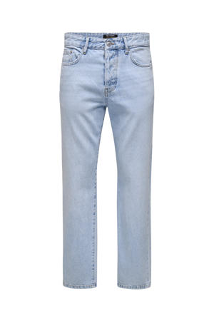 straight leg jeans ONSEDGE light blue denim