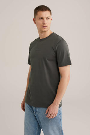 T-shirt grijsgroen