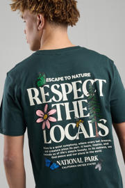 thumbnail: America Today regular T-shirt donkergroen