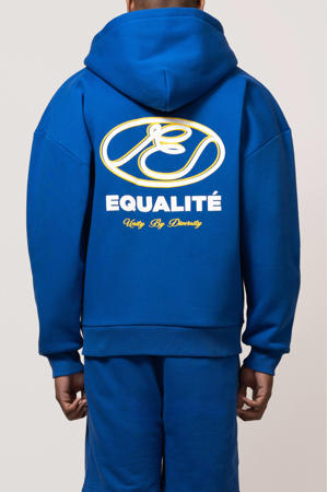 sweatvest blauw