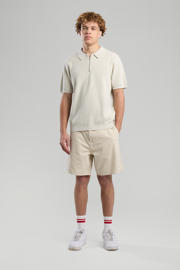 thumbnail: America Today regular polo gebreid ecru
