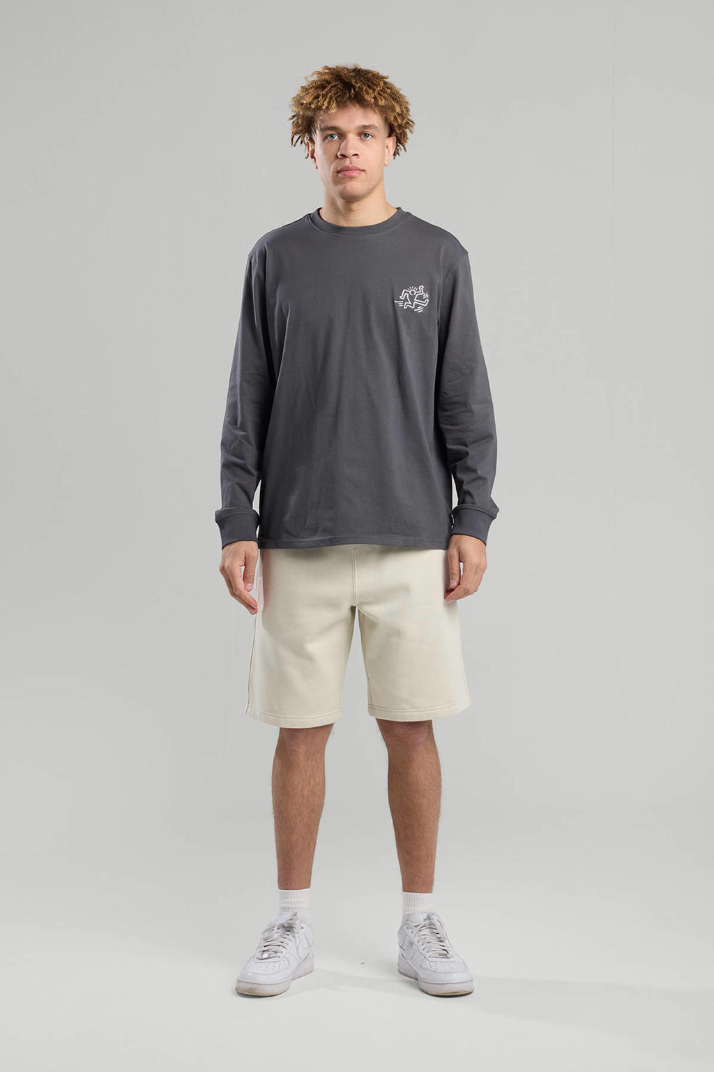 America Today longsleeve grijs