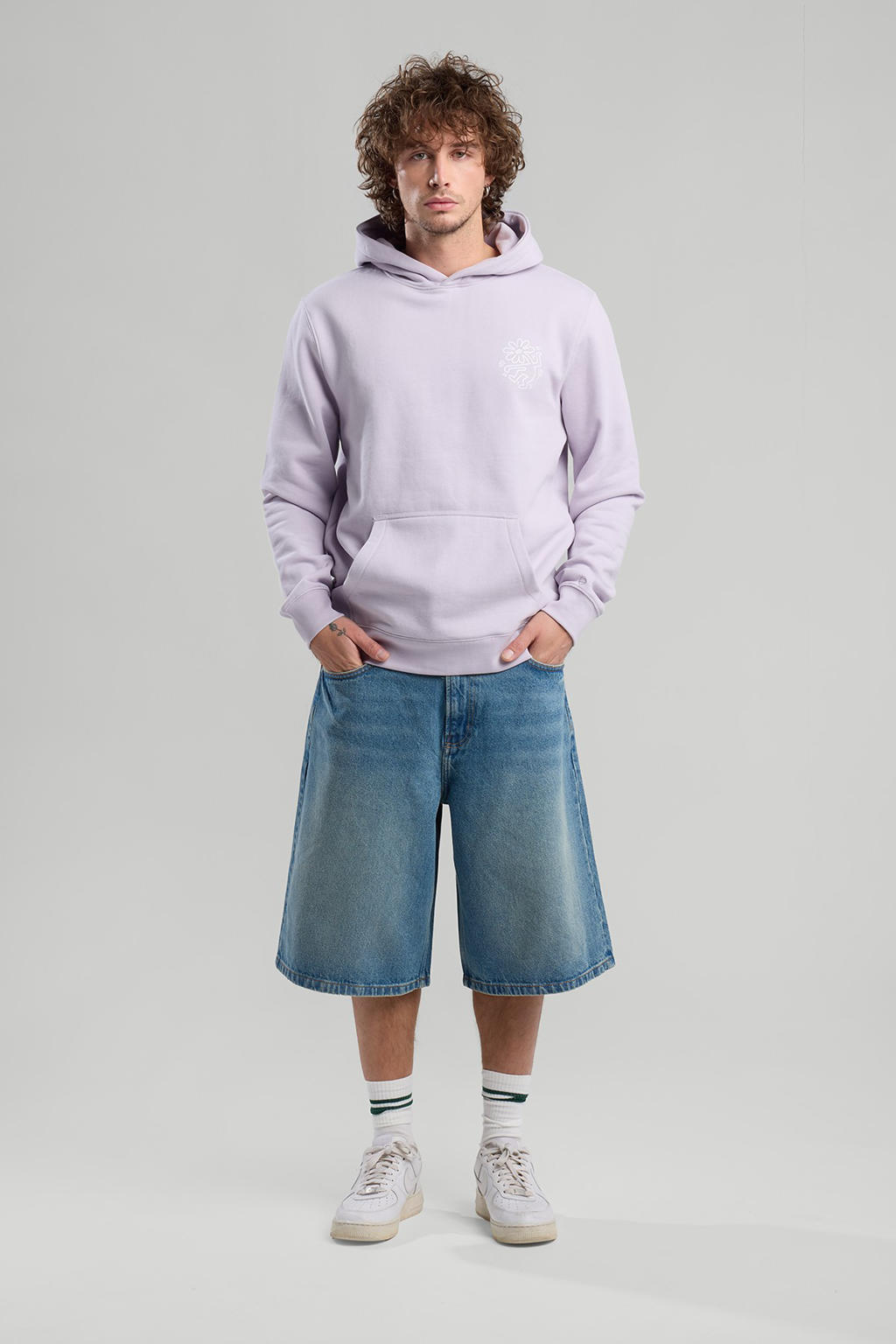 America Today hoodie paars