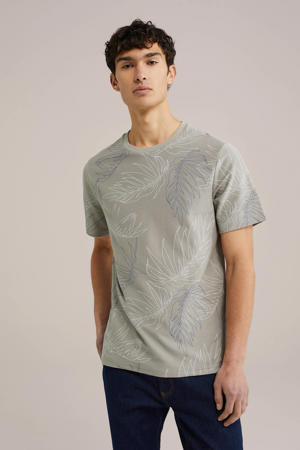 T-shirt grijsgroen