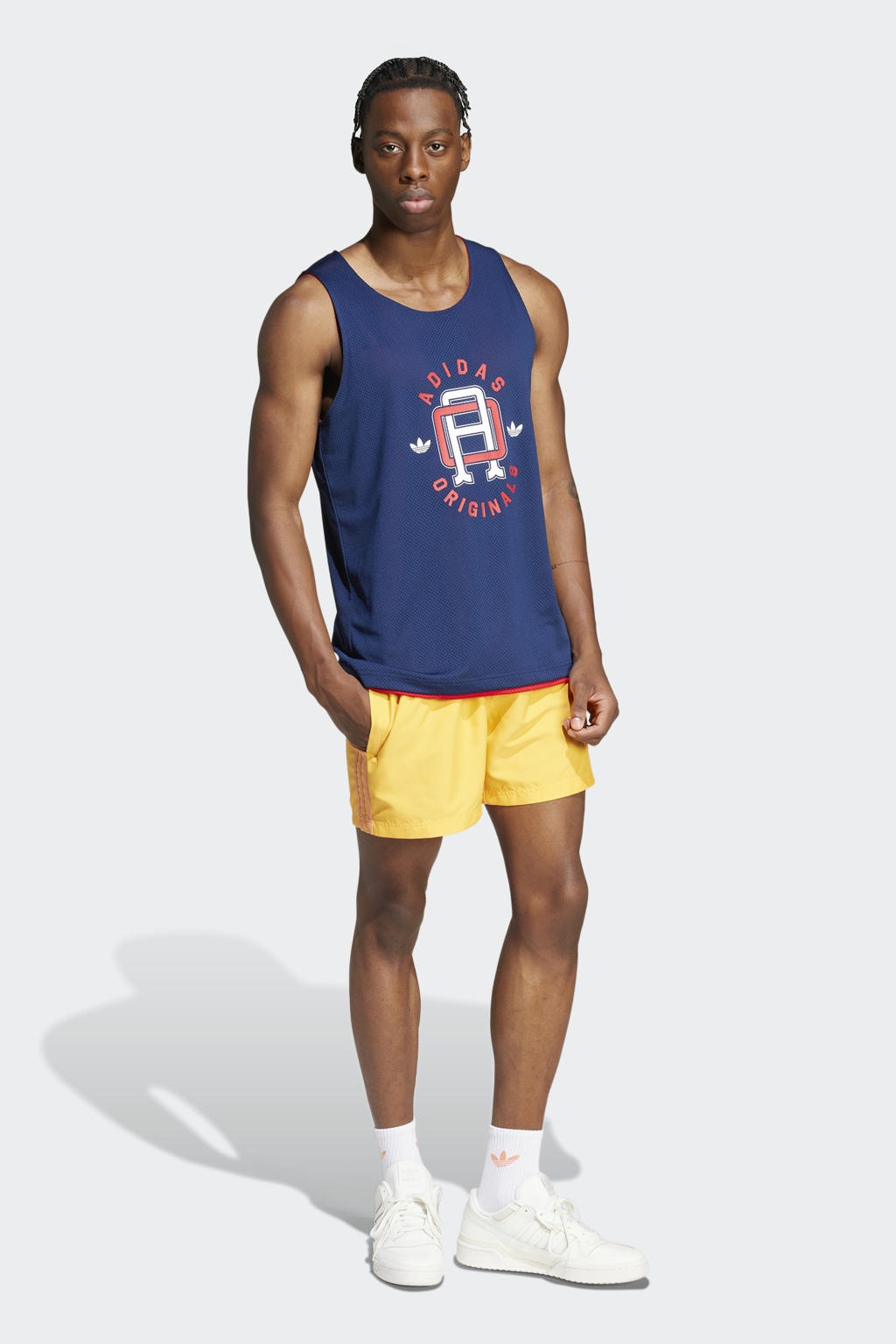 adidas Performance zwemshort geel