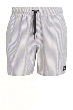seersucker zwemshort blauw