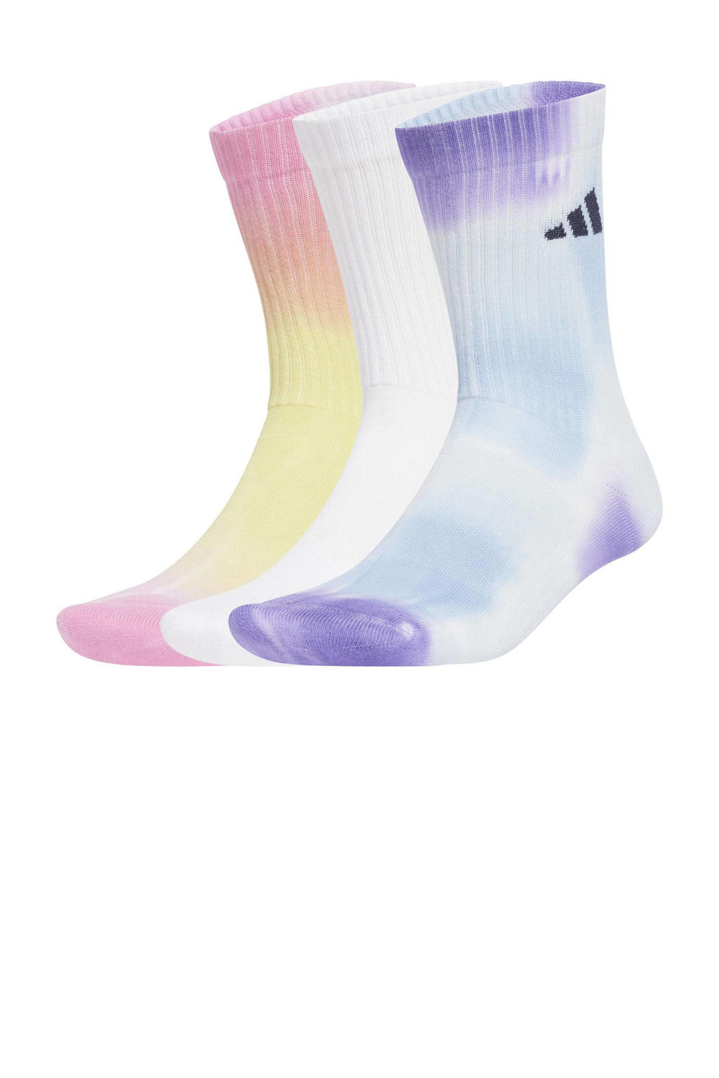 adidas Performance   sokken - set van 3 meerkleurig