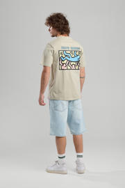 thumbnail: America Today regular denim short blauw