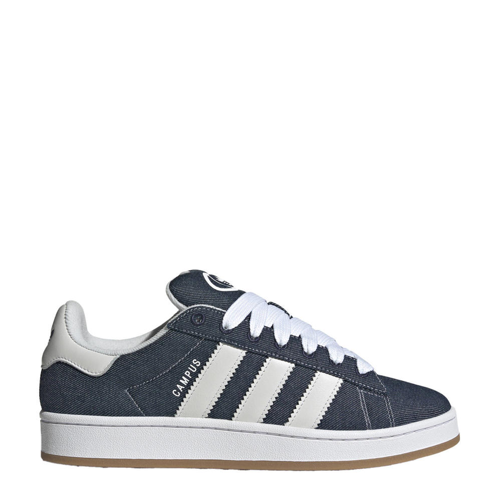 Denim unisex adidas Originals Campus 00s sneakers dark blue van suède-pu/voering: mesh/voetbed: eva met veters