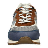 thumbnail: Australian Tiago  leren sneakers cognac/blauw