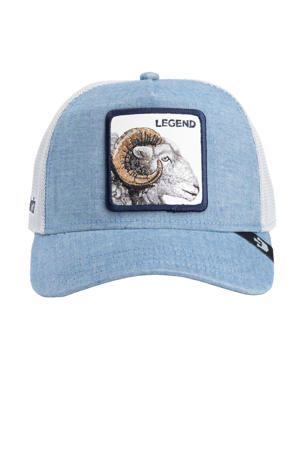 trucker pet Suited Legend lichtblauw/zwart