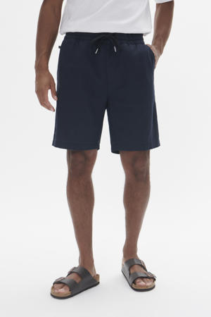 regular casual short donkerblauw