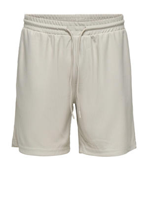 regular casual short ecru