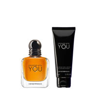 thumbnail: Armani Stronger With You geschenkset - eau de toilette 50 ml + douchegel 75 ml