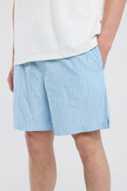 thumbnail: America Today pyjamashort Lennon lichtblauw/wit