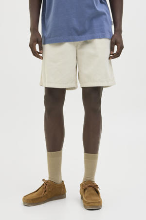 corduroy wide leg bermuda short ecru