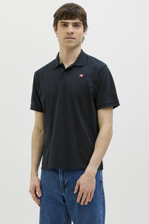 regular polo donkerblauw