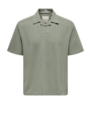 regular fit polo ONSMALES REG 335 agave green