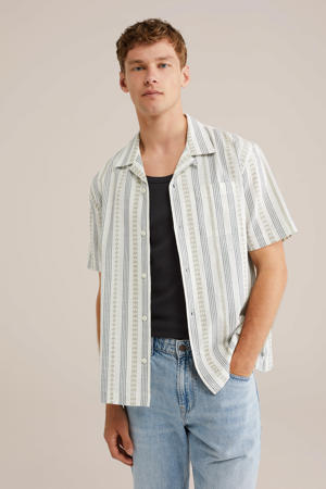 casual overhemd beige