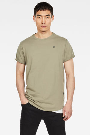 T-shirt olijfgroen
