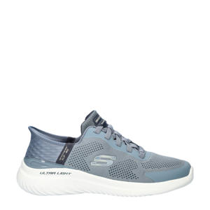 Hands Free Slip-Ins Bounder  sneakers grijsblauw
