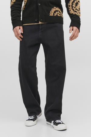 JJIALEX JJORIGINAL loose fit jeans black denim