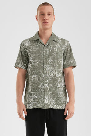casual overhemd groen