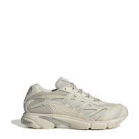 thumbnail: Beige heren adidas Originals sneakers Temper Run 2 van bovenwerk van mesh met metalen onderlagen met veters