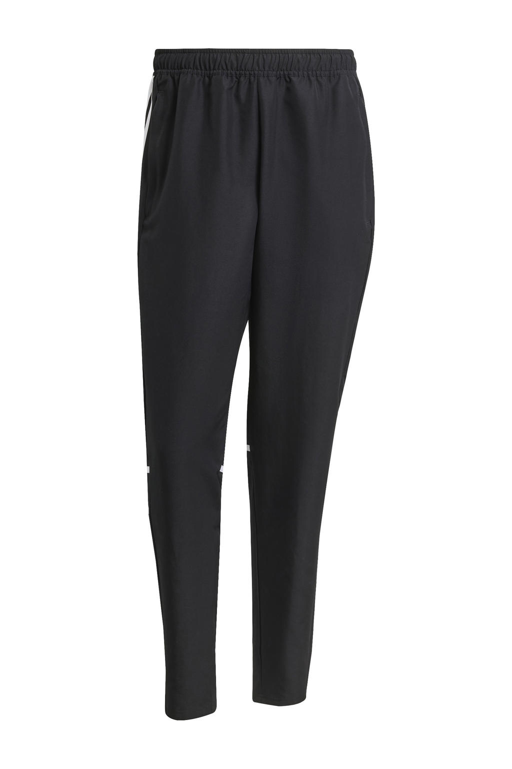 Zwarte heren adidas Performance trainingsbroek van polyester