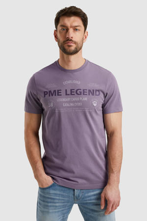 regular T-shirt paars
