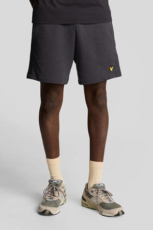 sweatshort antraciet