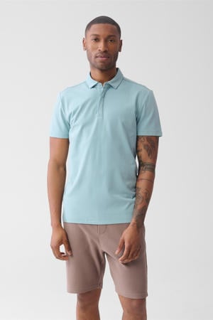 regular polo lichtblauw