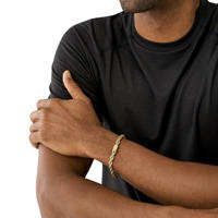 thumbnail: Armani Exchange armband AXG0124710 Icon goudkleurig