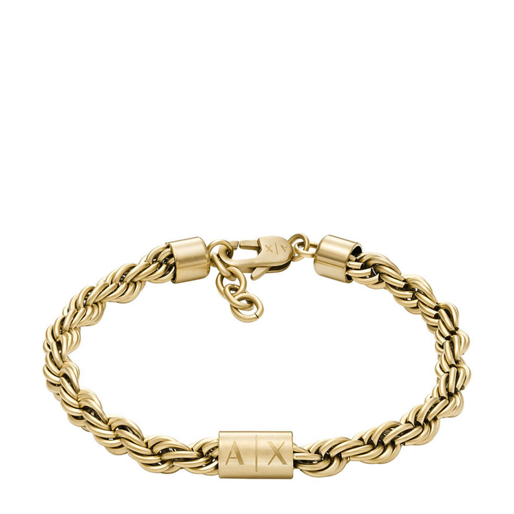 Armani Exchange armband AXG0124710 Icon goudkleurig