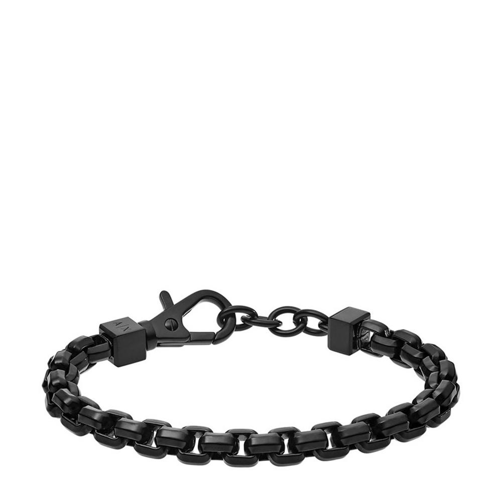 Armani Exchange armband AXG0047001 zwart
