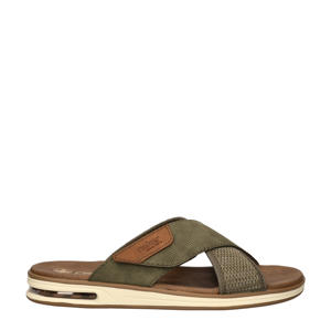   slippers donkergroen