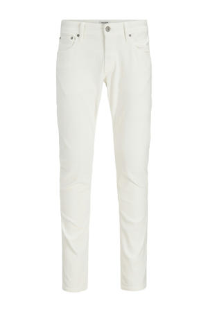 JJIGLENN JJORIGINAL slim fit jeans white denim