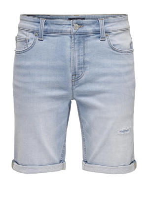 regular denim short ONSPLY light blue denim