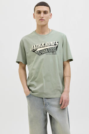 T-shirt grijsgroen