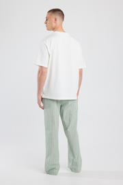 thumbnail: America Today pyjamabroek Lio groen/wit