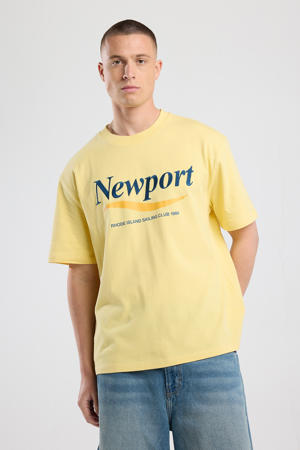 T-shirt geel