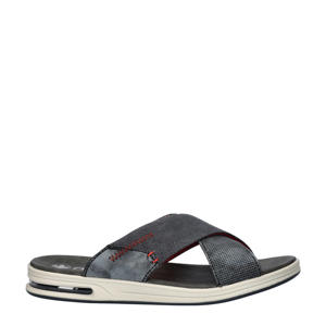   slippers donkerblauw