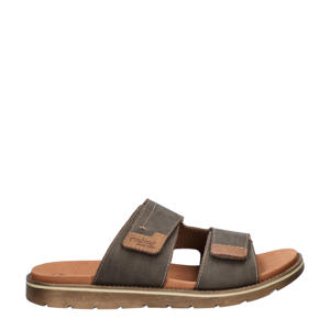   slippers donkerbruin