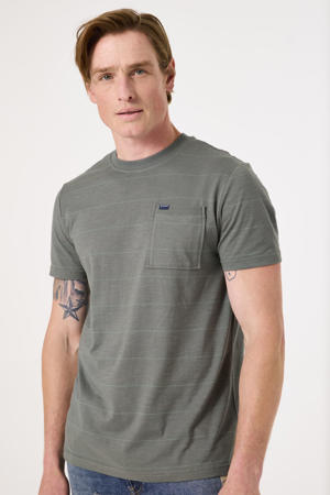 T-shirt grijsgroen