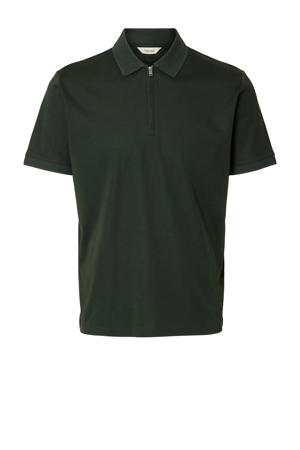 regular polo SLHFAVE donkergroen