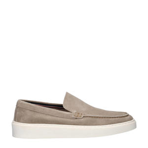   suède loafers beige