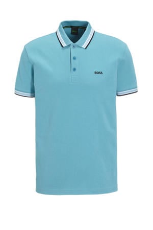 regular polo blauw